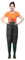 Luminexia Waist Wading Pants For Men And Women,Fishing Waders Waist High With Boots,100% Waterproof Waders Breathable Fly Fishing Hip Waders