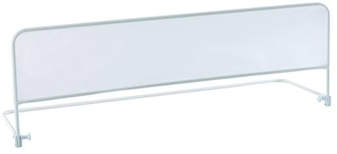 PLASTIMYR - Barandilla de Cama Abatible | Diseño Compacto para Adultos y Ancianos | Compatible con Camas 90 cm | Fácil Instalación | Promueve Autonomía, Blanco 125x40x45cm