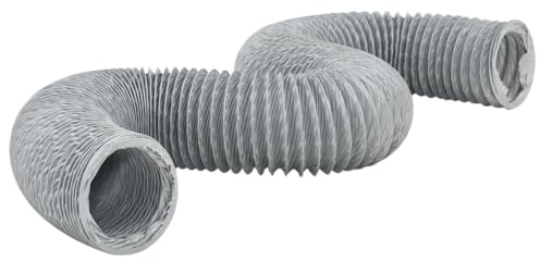 vidaXL Conduit d'échappement PVC 6 m Ø15 cm, conduit d'évacuation, conduit d'air flexible, tuyau d'échappement flexible, conduit flexible