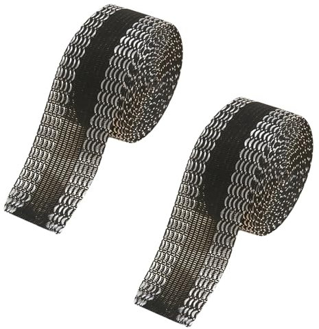 Makoto Nobu 2 Rollen Saumband zum Aufbügeln Selbstklebend, 10M Bügelband, Kein Nähen Erforderlich, Aufbügeln Saumband Bügel Nähen, Waschfest für Säume Jeans Röcke