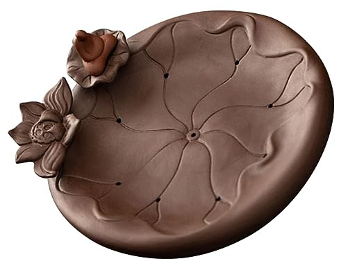 ABOOFAN Red Porcelain Tea Tray Antique Creative for Teapot and Cup Storage for Home Tea Accessories