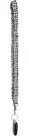 ANDI Neck Lanyard for Women - Scrunchie Cute Lanyard for Keys, ID Card Holder, Wallet - Aesthetic Long Lanyard (Aspen)