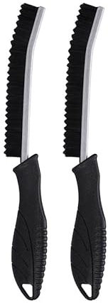 2Pcs Hard Bristle Crevice Cleaning Brush-Thin Gap Cleaning Brush, Small Grout Brush, Kitchen Brush, Cleaning Tools for Toilet, Bathroom, Home, Bathtub, Sink, Household, Window