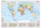 Ravensburger Puzzle 1000065 – Political World Map – 1000-piece puzzle for adults and children from 14 years, puzzle world map with flags 38 x 52 cm