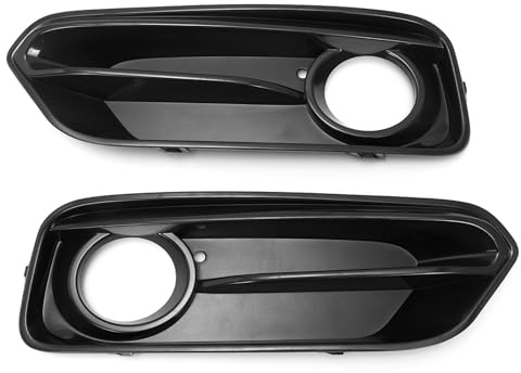 VFVCTGHZ Auto Front Nebelscheinwerfer Rahmen Kühlergrill Nebelscheinwerfer Abdeckung Blenden Für BMW 1er F20 F21 Sport 2015–2018 51117371667 51117371668