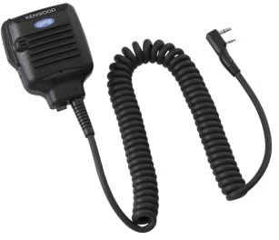 Kenwood KMC-48GPS Microphone de poitrine avec GPS Noir