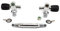 METALSUB Robinet Bi-Bouteille M25 232, sans isolateur. 171mm 10-12 litres