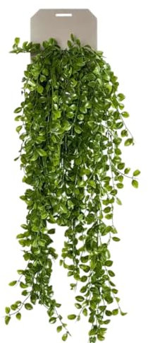 Kunst Hängepflanze Ficus pumila Kletterficus 80 cm
