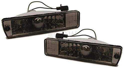 Diederichs Blinker Set für VW Golf Typ 191 Bj. 84-91, Schwarz, Rauchgrau Glasklar, Links und Rechts