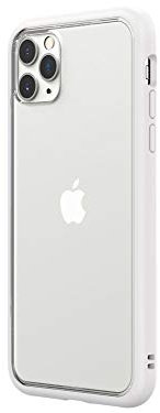 RhinoShield Modulares Case kompatibel mit [iPhone 11 Pro Max] | Mod NX - Schockabsorbierende Anpassbare Dünne Schutzhülle 3.5 Meter Fallschutz - Weiß