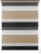 ondeco Doppelrollo Klemmfix Duo Rollo für Fenster ohne Bohren, Sonnenschutz Plisseerollo lichtdurchlässig und Blickdicht Cappuccino 120x160 cm