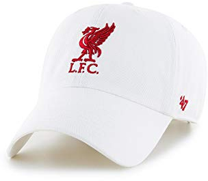 ’47 FC Liverpool Basecap Cap Kappe weiß Premier League England cleanup Logo rot