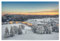 artboxONE Poster 30x20 cm Natur Winter im Schwarzwald hochwertiger Design Kunstdruck - Bild Winter Aussicht Berge