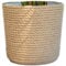 KORAD Pflanzentopf/Übertopf 28 Stil Boho EKO Natural, geflochtene Juteschnur, Graskorb, Jute, Ethno