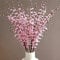 OUKEYI Künstliche Jasminblüten mit langem Stiel, 75 cm, hoher künstlicher Jasmin, für Hotel, Zuhause, Büro, Küche, Schlafzimmer, Hochzeit, Party, DIY-Dekoration, Hellrosa, 10 Stück