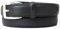 BELTINGER Hochwertiger Damengürtel aus Vollrindleder 2,5 cm | Schmaler Damen-Gürtel in 25mm | Bombierter Ledergürtel | Schwarz 90cm