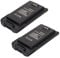 Li-Ionen-Akku für Baofeng, 7,4 V 8000 MAh 2-Wege-Funk-Li-Ionen-Akku, mit Doppeltem Schutz, Ersatz für Baofeng UV-9R Plus (2er Pack)