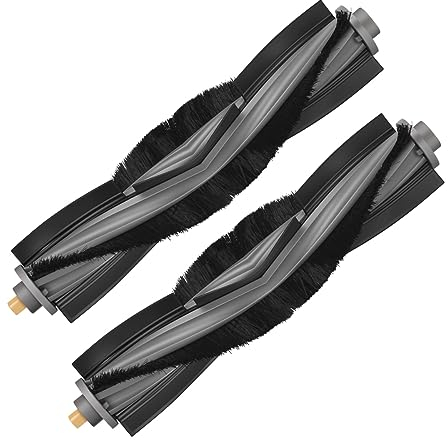 DrRobor 2 Stücke Ersatzteile Hauptbürste für ECOVACS DEEBOT X1 Omni/ X1e Omni/ X1 Turbo/ X1 Plus, Zubehör für Ecovacs Deebot T10 Omni/ T10 Plus Saugroboter
