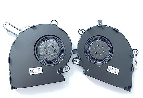 Fleshy Leaf Ventilateur CPU + GPU de rechange pour Asus Rog Strix G531 G531G G531GT G531GU G531GD G531GW G531GV-DB76 G531GT-BI7N6 DC5V FLLB FLKJ 13NR01L0T01111 13NR01L0111 0T021 11 FMMN FMMP