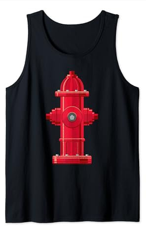 Hydrant I Feuerwehr Feuerwehrmann Brandschutz Kinder Tank Top