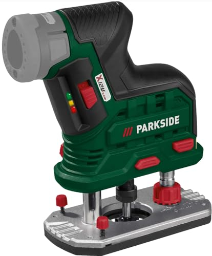 Parkside® - Fresa a batteria 12 V POFA 12 B3, senza batteria e caricabatterie, fresa superiore