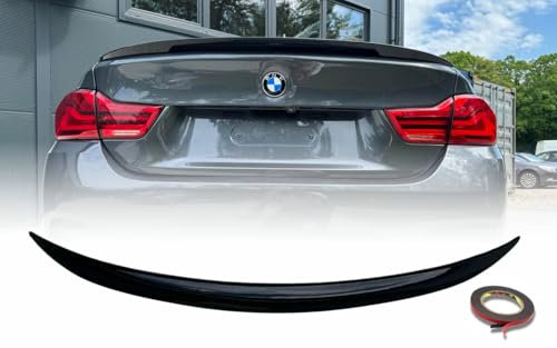 MpTuned F36 M Performance Heckspoiler schwarz glänzend für BMW 4er 2014-2020 Performance Tuning Gran Coupe 420i 428i 430i 435i 440i Heckspoiler Tuning