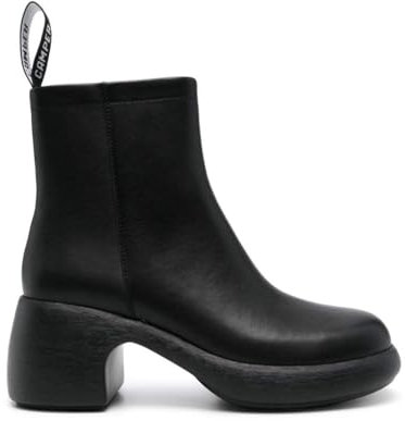 Camper Thelma II K400784, Zip Bootie Donna, Nero 001, 37 EU