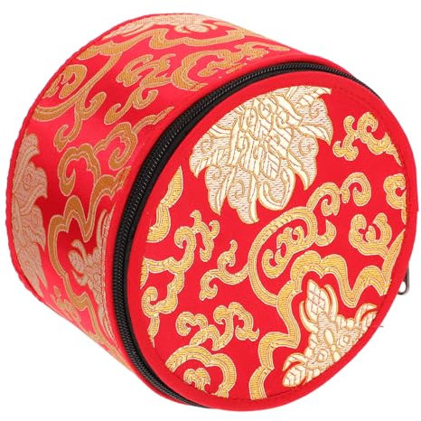 UPKOCH Klangschalentasche Aus Hochwertigem Material Zum Tragen Und Aufbewahren Von Buddhistischen Klangschalen Mit Reißverschluss Meditationsschalenhalter Und Unterlage Verwendbar