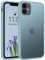 Andwing Matt Hülle für iPhone 11 6,1 Zoll, Militärstandard FallSchutz Handyhülle für iPhone 11, Mattierte Durchscheinende Rückseite Schutzhülle, Anti-Fingerabdruck Kratzfest Haltbar(Hellblau)