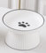 Raised Cat Bowl,Elevated Cat Food Bowl, Cat Water Bowl,Ceramic Cat Bowls for Food and Water, Raised Cat Food Dish,Whisker Fatigue,Wide Shallow Design for Pet Easy Eating (Claw)
