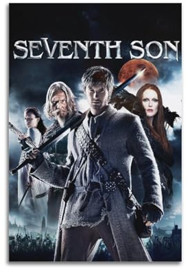 ACIFHGUE The Seventh Son - War of Demons Movie Poster Poster Decorative Painting Canvas Wall Posters And Art Picture Print Modern Family Bedroom Decor Posters 16x24inch(40x60cm)