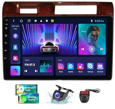 ZZPHKK Android 13 Autoradio mit Navi für Toyota Land Cruiser LC 70 Series 2007-2020丨9 Zoll 2 Din Auto Radio Touch Display mit Carplay Android Auto/BT 5.0/FM RDS DAB+/Lenkradsteuerung/DSP(A,NF-2)