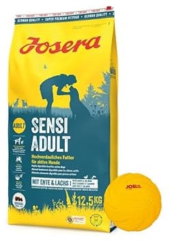 Josera Exclusive SensiAdult, Hundefutter, Trockenfutter, 12,5 KG + Goodie Frisbee