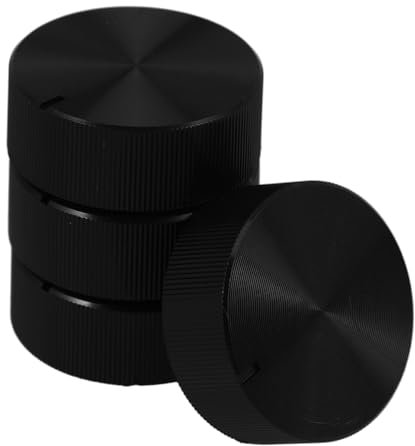 Holibanna 4 Pezzi del Timer Interruttore per Pentola A Pressione Rimovibile Zigrinata di Ricambio di Ricambio per Friggitrice Ad Aria Manopole di