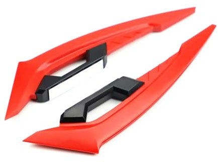 Laikoutd Front Seiten Spoiler 2 Teile Aerodynamischer Flügel Geeignet Für EIN Verbessertes Fahrerlebnis Auf Elektrorollern Easy Installation Fazierfälle