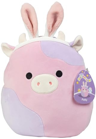 Squishmallows Jazwares SQER01285 Patty, die Kuh ca. 40 cm, Plüschfigur