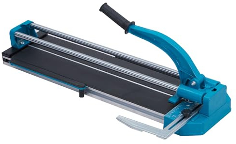 Garvee Tile Cutter, 24/60cm Professional Manual Tile Cutter with Double Slide Rail, Tungsten Carbide Cutting Wheel, Infrared Positioning & Anti-Skid Feet for Precise Ceramic & Porcelain Tile Cutting