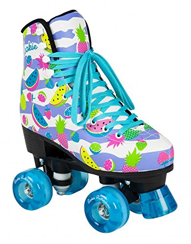 Rookie Damen Fruits Rollschuhe, Weiß/Multi, 37