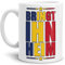 Fan-Tasse Bring Ihn Heim Rumänien-Tasse Zum Fussball/Weltmeisterschaft/WM/Mug/Cup/Tor/Weiss
