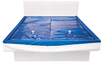 2X Wasserkern inkl. Liner/Schutzfolie + 2X cond. - ersatzset für Wasserbett/Wasserbettmatratze Größe - 200 x 220 cm Dual - Softside: Innen keilförmig 20-23 cm - Beruhigung 60%