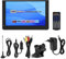 NIMOA LCD TV - 1080P Mini Portátil de 12 Pulgadas 16: 9 LED Digital Portátil de TV Televisión Jugador