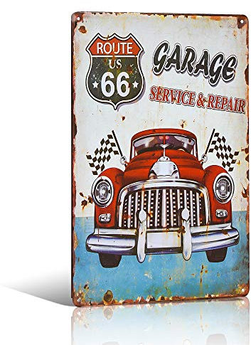 不适用 Garage Service Repair Retro Metal Tin Signs Vintage Plate Pub Bar Art Wall Decor Poster
