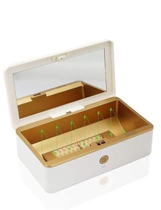 Summer UV Sterilizer, Caja de desinfección automática portátil de ozono UV, para teléfono, máscara, Llaves, Carta, Pincel de Maquillaje, Chupete, Ropa Interior