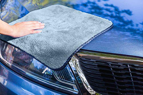 Muxel Das Dicke Tuch Mikrofasertuch Autopoliertuch Saugtuch mit 1200 GSM 2er Pack