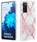 CHENSHU - Carcasa para Samsung Galaxy S20 FE 5G/4G de mármol, Funda Protectora de Silicona, diseño de mármol, Ultrafina, Ligera, antigolpes, de TPU Flexible con Revestimiento de Oro Rosa