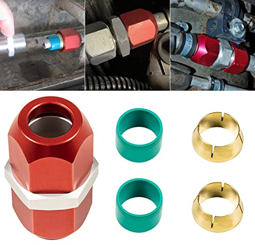 800-642 Leitungs-Spleißverbinder, Spleißkupplung für 1,27 cm Aluminiumleitungen, Klimaanlagen-Reparatur-Spleißverbinder (für 1,27 cm Aluminiumleitungen)