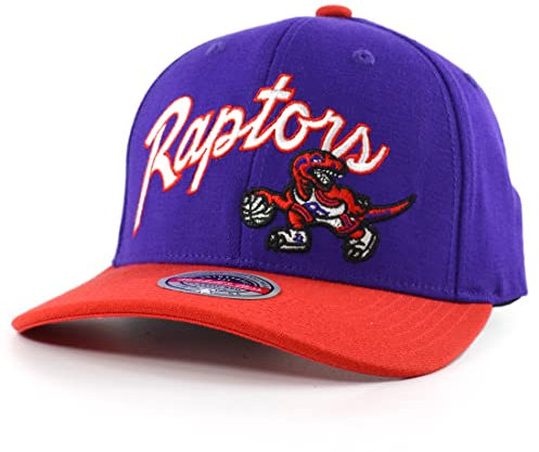 Mitchell & Ness Snapback Cap NBA Arched Script 2 Tone Toronto Raptors