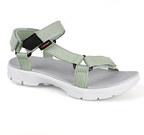 riemot Femmes Sandales d'été pour l'extérieur Sandales athlétiques ajustables Chaussures de marche Trekking Beach Sandales de sport