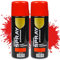 Etrexonline Pintura Spray Multicolor Profesional 400ml Adecuado Metal Madera y Plástico - Color Rojo Vivo (Paquete de 2)