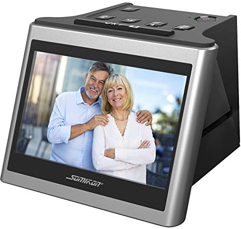Somikon Photoscanner: Stand-Alone-Dia- und Negativscanner, 14 MP, Versandrückläufer (Super 8 Digitalisierer, Foto-Scanner, Diabetrachter)